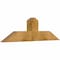 Ekena Millwork Portland Rough Sawn Timber Gable Bracket, Western Red Cedar, 48"W x 14"H x 4"D x 6"F, 7/12 Pitch GBW048X14X0406POR00RWR - alternate 2